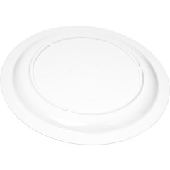PCD20902 Polycarbonate Narrow Rim Plate 9" - White