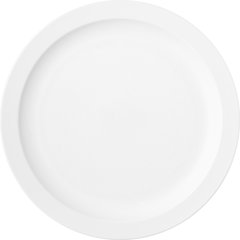 PCD20902 Polycarbonate Narrow Rim Plate 9" - White