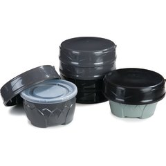 DX3353IL03 DuraTherm™ Insulated Soup Bowl Lid Cover 5.25" x 1.45" (48/cs) - Black