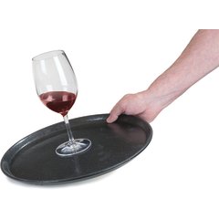 1400GR2004 Griptite 2 Round Tray 14" - Black