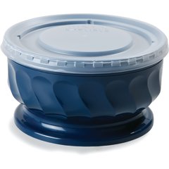 DX330050 Turnbury® Insulated Pedestal Based Bowl 9 oz (48/cs) - Dark Blue