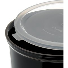 030403 Classic™ Crock w/Lid 4 qt - Black