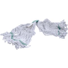 369419B00 Flo-Pac® Medium Green Band Mop  - White