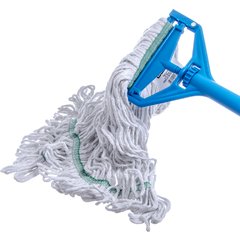 369419B00 Flo-Pac® Medium Green Band Mop  - White