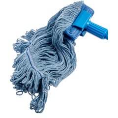 36946014 Flo-Pac® X-Large Blue Band Mop With Looped End  - Blue