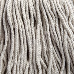 369024C00 Flo-Pac® Kwik-On™ Screw Top Mop, Cotton #24 - White