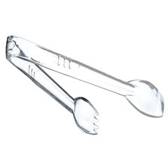 400907 Carly® Salad Tong 9-1/32" - Clear