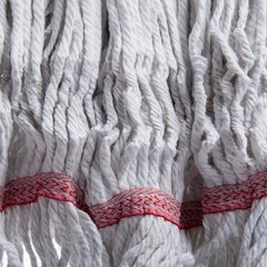 369425B00 Flo-Pac® Large Red Band Mop  - White-Red