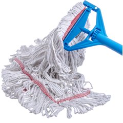 369425B00 Flo-Pac® Large Red Band Mop  - White-Red