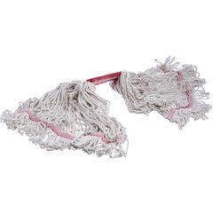 369552B00 Flo-Pac® Large Looped-End Mop w/Red Band  - White-Red