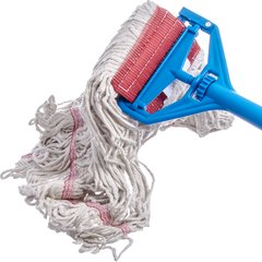 369552B00 Flo-Pac® Large Looped-End Mop w/Red Band  - White-Red