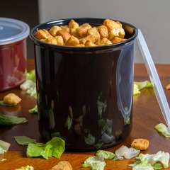 030203 Classic™ Crock w/Lid 2.7 qt - Black