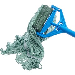 369478B09 Flo-Pac® Medium Looped-End Mop With Green Band  - Green