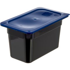 3058160 Smart Lids™ Food Pan Lid 1/4 Size - Dark Blue