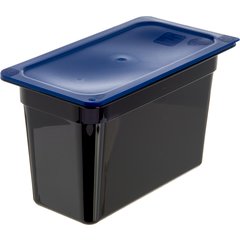 3058060 Smart Lids™ Food Pan Lid 1/3 Size - Dark Blue