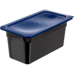 3058060 Smart Lids™ Food Pan Lid 1/3 Size - Dark Blue