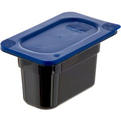 3058360 Smart Lids™ Food Pan Lid 1/9 Size - Dark Blue
