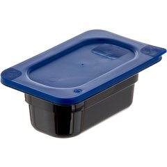 3058360 Smart Lids™ Food Pan Lid 1/9 Size - Dark Blue