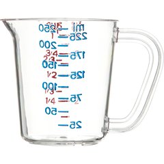 4314107 Commercial  Measuring Cup 1 c - Clear