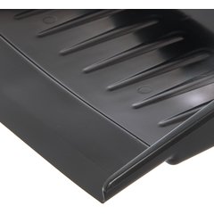 36143703 Flo-Pac® Flexible Plastic Dustpan 12" x 8" - Black