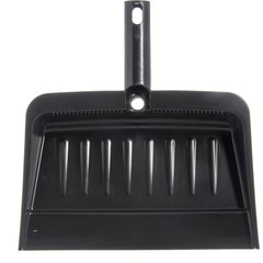 36143703 Flo-Pac® Flexible Plastic Dustpan 12" x 8" - Black