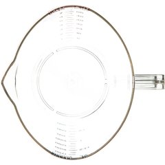 4314407 Commercial  Measuring Cup 1/2 gal - Clear