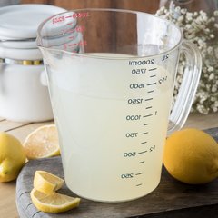 4314407 Commercial  Measuring Cup 1/2 gal - Clear