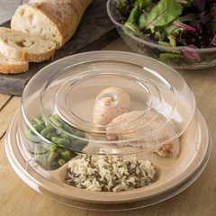 199307 Clear Plate Cover 10-3/4 to 11"  - Clear