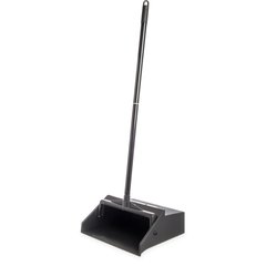 36142003 Lobby Dust Pan with 2-Piece Handle  - Black