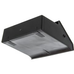 36142003 Lobby Dust Pan with 2-Piece Handle  - Black