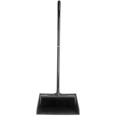 36142003 Lobby Dust Pan with 2-Piece Handle  - Black