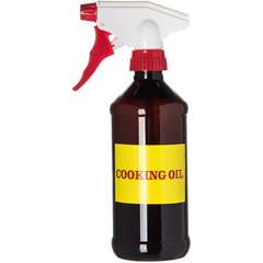 381613 Amber Bottle w/ Label 16 oz - Amber