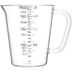 4314307 Commercial  Measuring Cup 1 qt - Clear