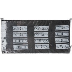 4071000 Sparta® Grill Brick 8", 4", 3-1/2" - Black