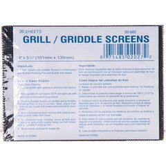 4071300 Sparta® Grill Screen 5-1/2" x 4" (20/pk) - Black
