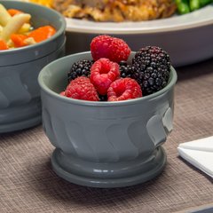 DX330084 Turnbury® Insulated Pedestal Based Bowl 9 oz (48/cs) - Sage