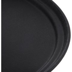 2700GR2004 Griptite 2 Oval Tray 27" x 22" - Black