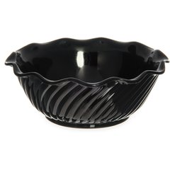DXSWC1203 Tulip Turnbury Swirl Bowl 13 oz (48/cs) - Black