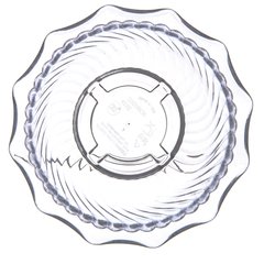 DXSWC807 Tulip Turnbury Swirl Bowl 8 oz. (48/cs) - Clear