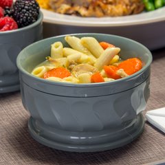 DX320084 Turnbury® Insulated Pedestal Based Bowl 5 oz (48/cs) - Sage