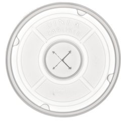 DXTT58 Dinex® Translucent Tumbler Lid with Straw Slot (1000/cs) - Translucent