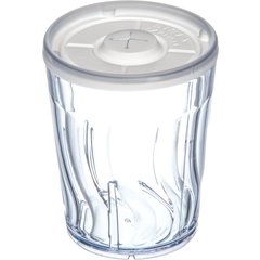 DXTT58 Dinex® Translucent Tumbler Lid with Straw Slot (1000/cs) - Translucent