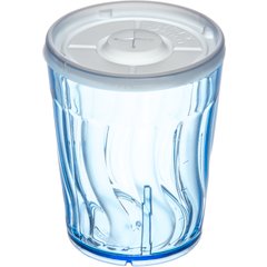 DXTT58 Dinex® Translucent Tumbler Lid with Straw Slot (1000/cs) - Translucent