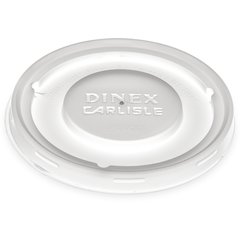 DX30008714 Turnbury® Translucent Mug & Bowl Lid 3.5" (1500/cs) - Translucent