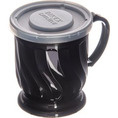 DX30008714 Turnbury® Translucent Mug & Bowl Lid 3.5" (1500/cs) - Translucent