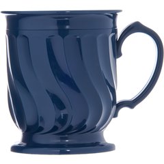 DX300050 Turnbury® Insulated Pedestal Base Mug 8 oz (48/cs) - Dark Blue