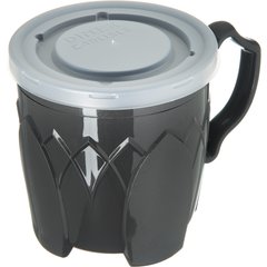 DX50008714 Fenwick Translucent Mug & Bowl Lid 3.5" (1500/cs) - Translucent