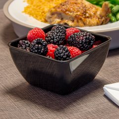 DXSB1203 Square Bowl 12 oz (48/cs) - Black