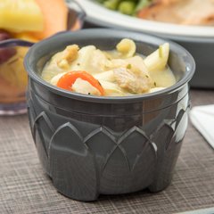 DX520044 Fenwick Bowl 5 oz. (48/cs) - Graphite Grey