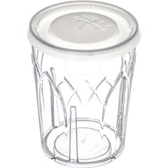 DX5900ST8714 Fenwick Translucent Tumbler Lid with Straw Slot  (1000/cs) - Translucent